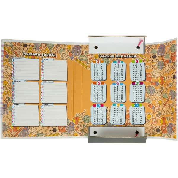 Папка для зошитів A5 Тетрада на резинці (12) №ТЕ10498  