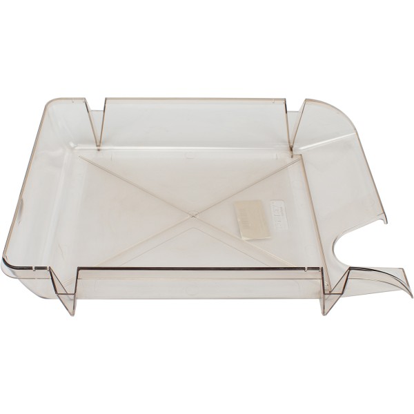 Лоток горизонтальний Delta by Axent/Axent димчастий (16) 4001