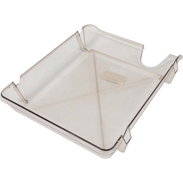 Лоток горизонтальний Delta by Axent/Axent димчастий (16) 4001