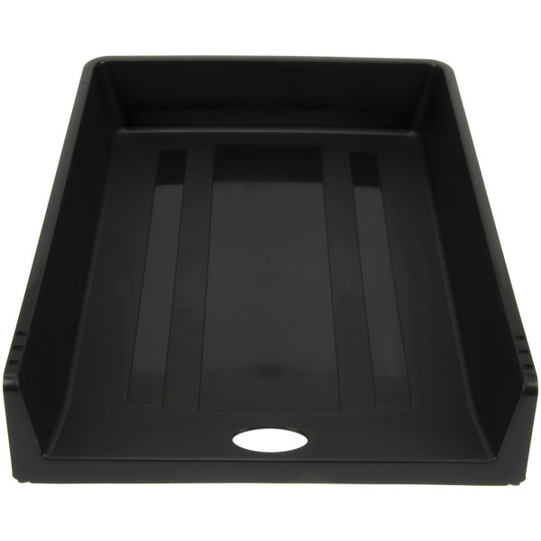 Лоток горизонтальний Delta by Axent Standart чорний (20) 4013-01