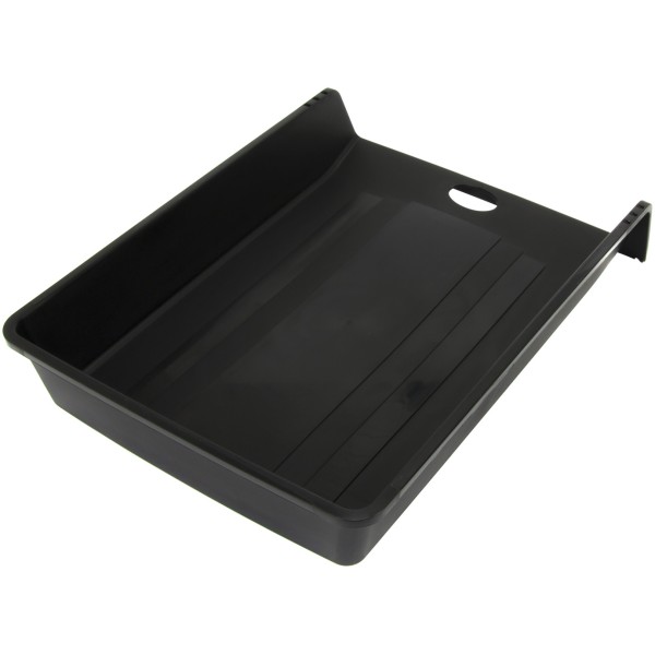 Лоток горизонтальний Delta by Axent Standart чорний (20) 4013-01