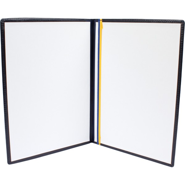 Папка А4 До підпису Optima Nebraska темно-синя (15) O36030-24