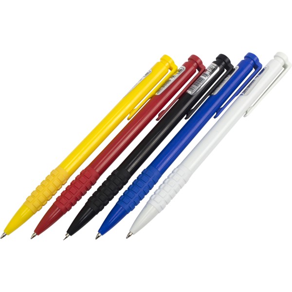 Ручка автоматична кулькова Economix Mercury 0,5 мм асорті синя (50) E10104-25