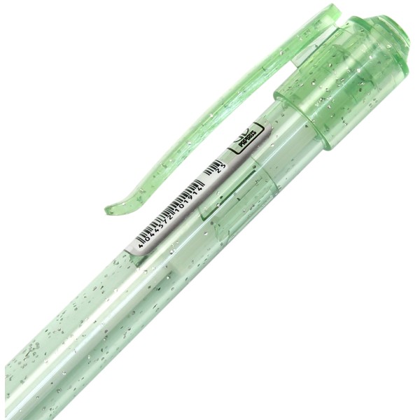 Ручка автоматическая шариковая Economix Brilliant 0,5 мм ассорти синяя (50) E10191-25