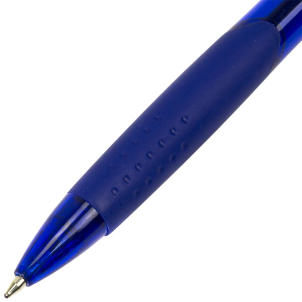 Ручка автоматична кулькова Axent City 0,7 мм синя (12) AB1082-02-А