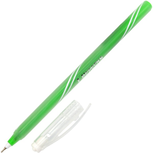 Ручка шариковая 1 Вересня Snowy синяя 0,6 мм (30) (600) 411828