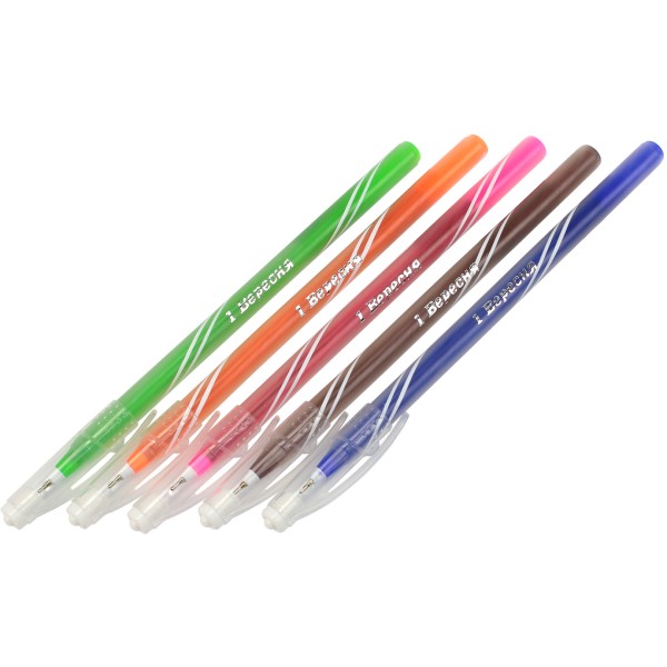 Ручка шариковая 1 Вересня Snowy синяя 0,6 мм (30) (600) 411828