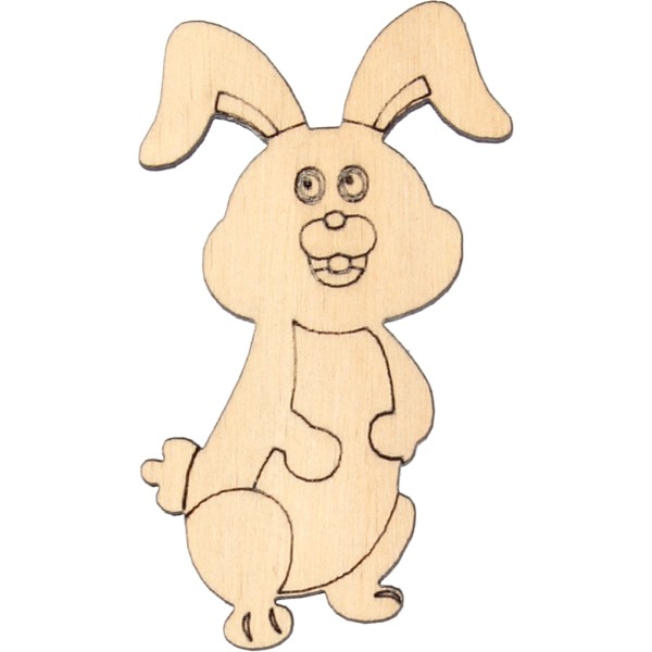 Заготовка фанера Звірі асорті 4х7 см (5)