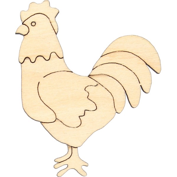 Заготовка фанера Звірі асорті 4х7 см (5)