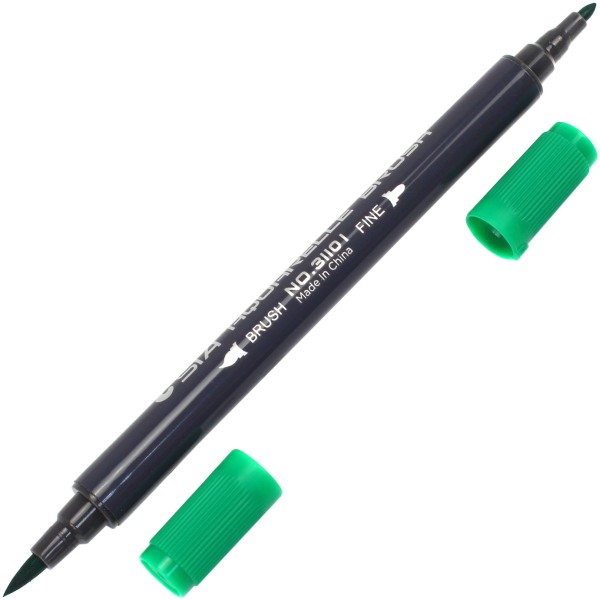 Маркер акварельний STA 2-3 мм смарагдовий (6) 3110I-39