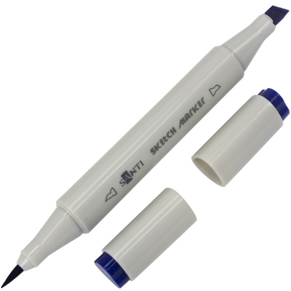 Маркер Santi sketch королівський блакитний (6) SM-03/390495