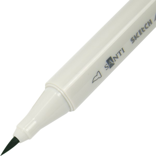 Маркер Santi sketch зелений (6) SM-13/390515