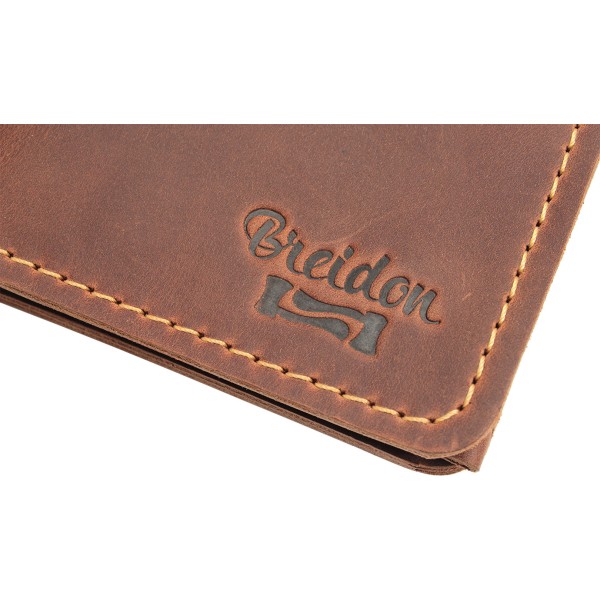 Гаманець коричневий Optimal шкіра Breidon