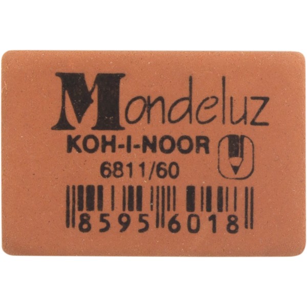 Гумка Koh-i-noor Mondeluz м'яка (60) 6811/60 