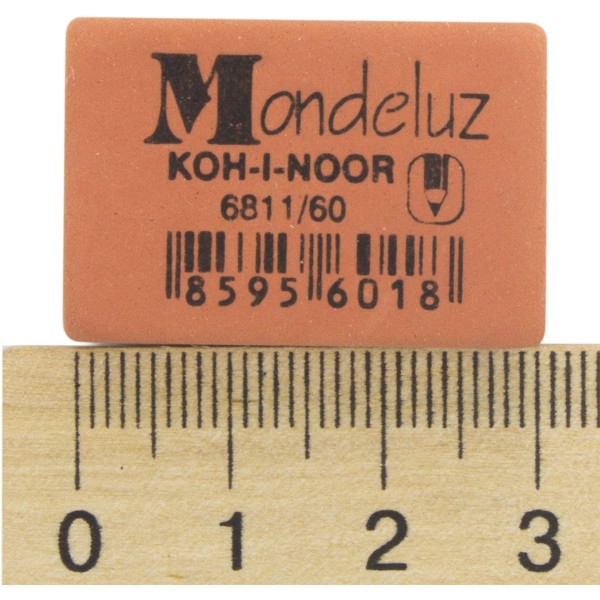 Гумка Koh-i-noor Mondeluz м'яка (60) 6811/60 