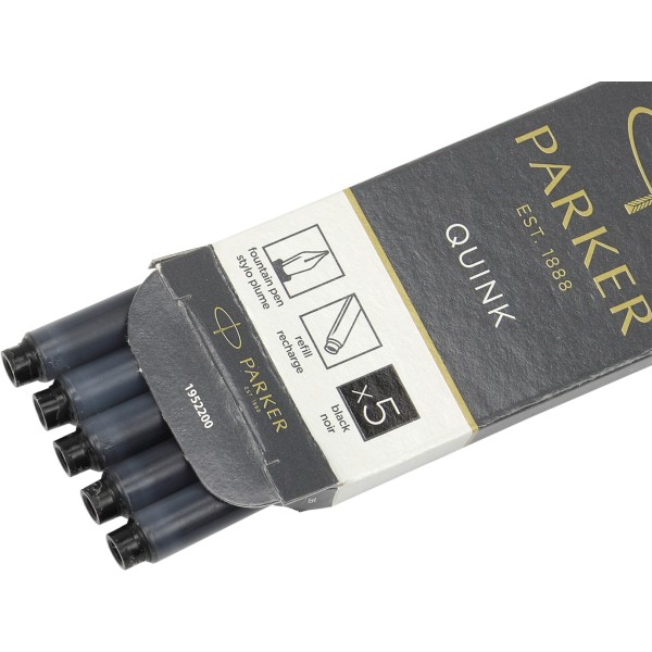 Картридж Parker Quink (5 шт) чорний 11410 BK