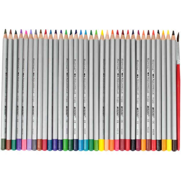 Олівці кольорові 36 кольорів акварельні Marco (4) (80) 7120-36CB