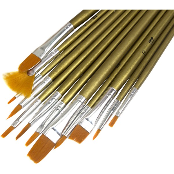 Набір пензлів 12 шт Neo Line нейлон (6) (12) (72) PBD-12/1906