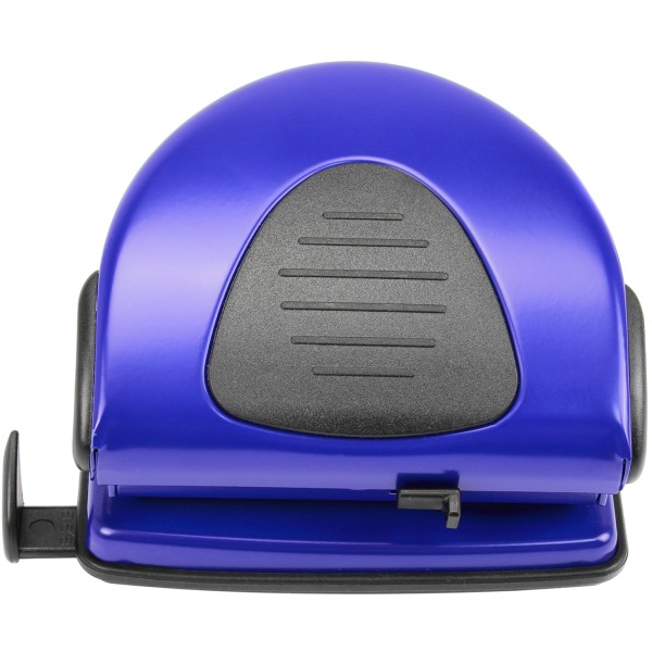 Дирокол Scholz 20 аркушів металевий з лінійкою, синій (1) 4319