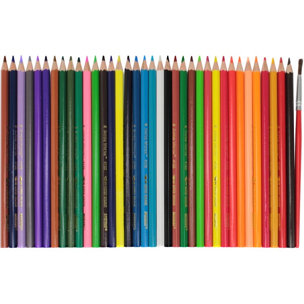 Карандаши цветные 36 цветов акварельные Marco (4) (80) 4120-36CB 