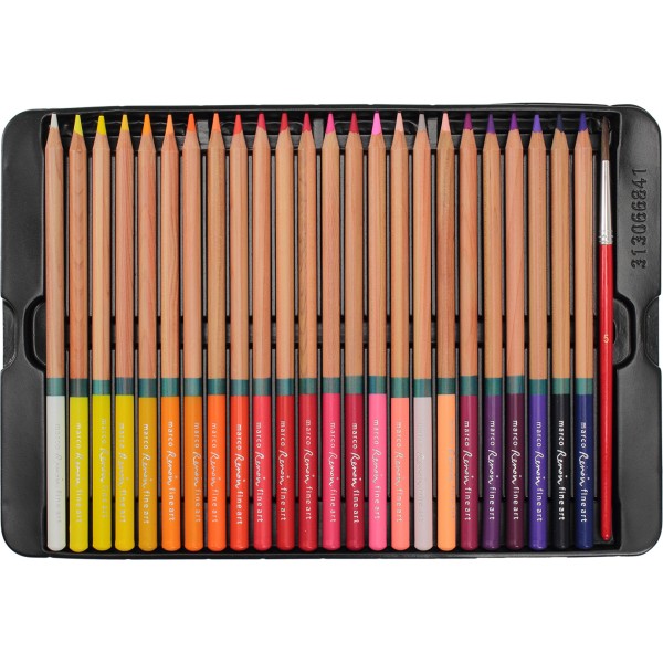 Олівці кольорові 48 кольорів Marco Fine Art Aqua  металева коробка (3) (18) 48TN/2007