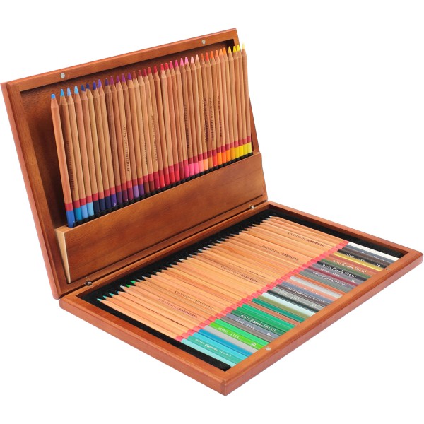 Олівці кольорові 72 кольори Marco Fine Art дерев'яна коробка  (2) (8) 3100-72WB