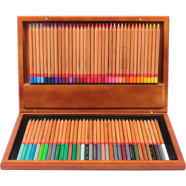 Олівці кольорові 72 кольори Marco Fine Art дерев'яна коробка  (2) (8) 3100-72WB
