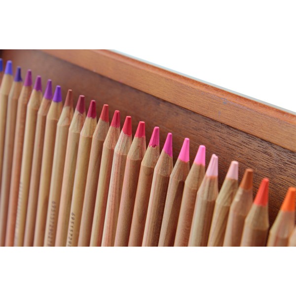 Олівці кольорові 72 кольори Marco Fine Art дерев'яна коробка  (2) (8) 3100-72WB