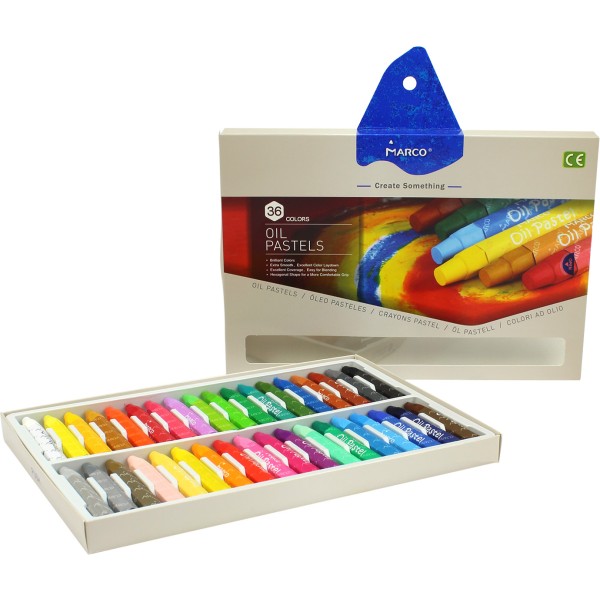 Набор пастель масляная Marco 36 цветов (1) (4) 4800OP-36CB / 5145