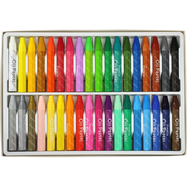 Набор пастель масляная Marco 36 цветов (1) (4) 4800OP-36CB / 5145