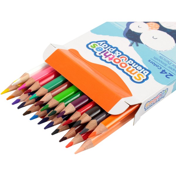 Олівці кольорові 24 кольори Marco (6) (60) 2150ST-24CB/8420