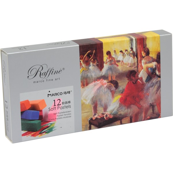 Набір пастелі 36 кольорів Marco (6) (24) 7300/36