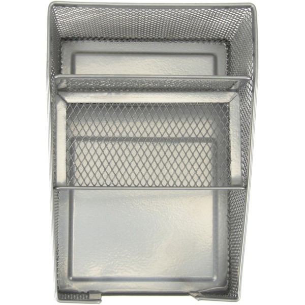 Підставка-органайзер Axent 10х14,3х10см металева срібляста 2118-03