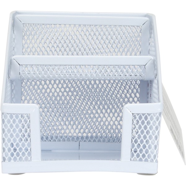 Підставка-органайзер металева Axent 100х143х100мм біла (4) 2118-21