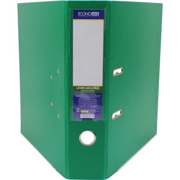 Папка-регистратор Economix Lux А4 7см собранная зеленая (10) E39723*-04 