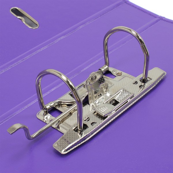 Папка-регистратор Economix Lux А4 5см собранная фиолетовая (1) (10) E39722*-12