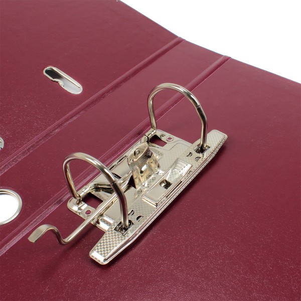 Папка-регистратор Economix Lux А4 5см собранная бордовая (10) E39722*-18 