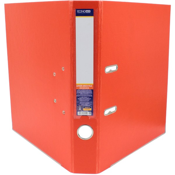 Папка-реєстратор Economix А4 5см зібрана помаранчева (10) E39720*-06