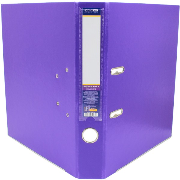 Папка-реєстратор Economix А4 5см зібрана фіолетова (10) E39720*-12