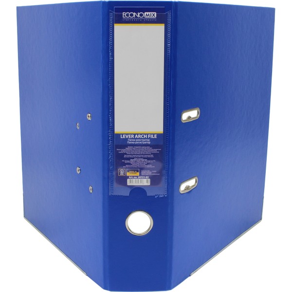 Папка-реєстратор Economix А4 7см зібрана синя (10) E39721*-02