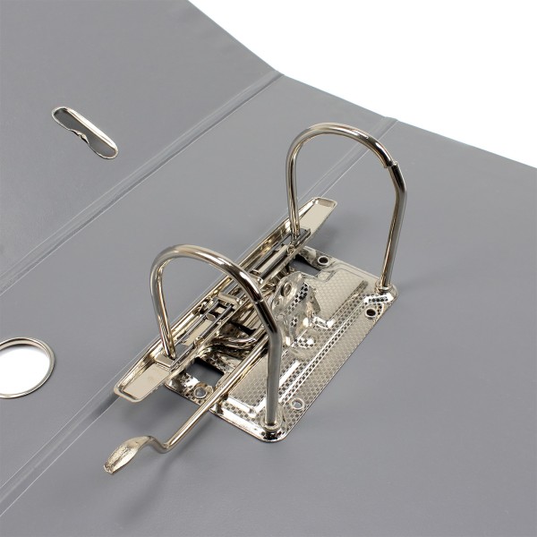 Папка-реєстратор Economix Lux А4 7см зібрана сіра (1) (10) E39723*-10