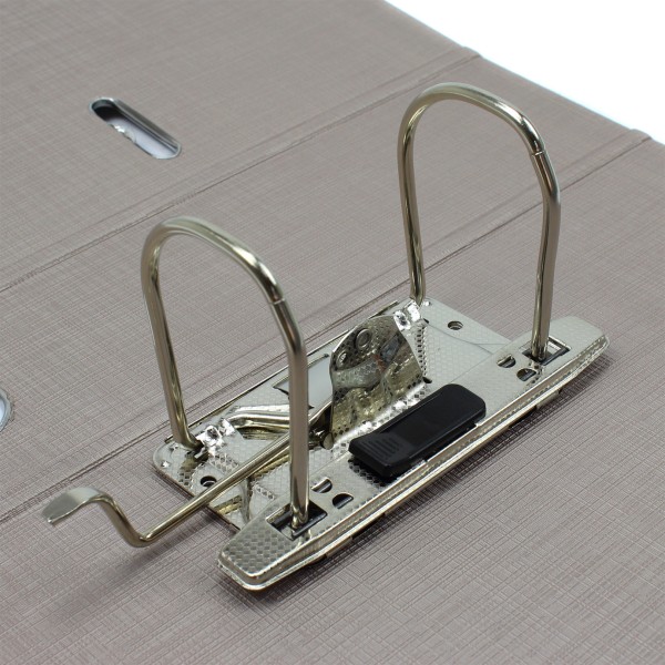 Папка-реєстратор А4 Axent 7,5 см Prestige+ двостороння золото рожеве зібраний (1) (25) 1722-35С-А