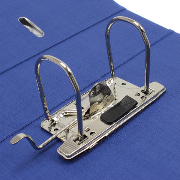 Папка-реєстратор А4 Axent 7,5 см Prestige+ двостороння PP синя зібрана (1) (20) 1722-02С-А