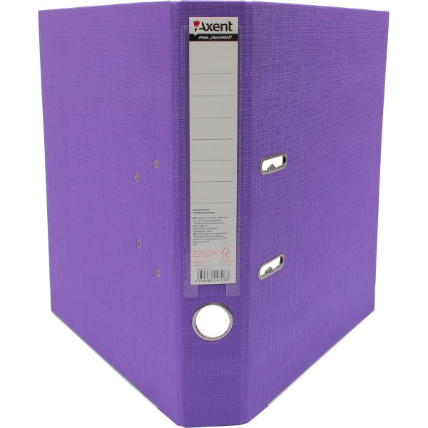 Папка-реєстратор А4 Axent 5 см Prestige+ двостороння поліпропілен фіолетова зібрана (1) (25) 1721-11С-А
