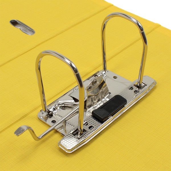 Папка-реєстратор А4 Axent 7,5 см Prestige+ двостороння поліпропілен жовта зібрана (1) (20) 1722-08С-А