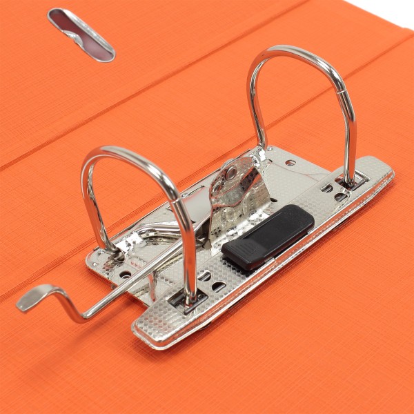 Папка-регистратор А4 Axent 5 см Prestige+ двусторонняя PP оранжевая собранная (1) (25) 1721-12С-А