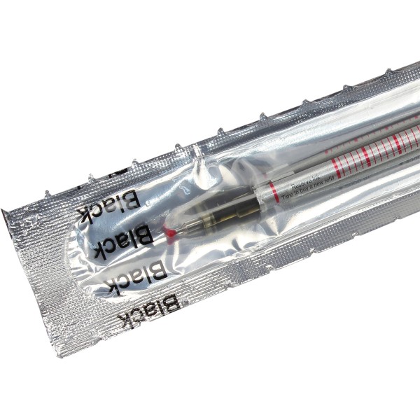 Стрижень кульковий Flair 1W Writometer ball 118мм 10км чорний (10) (50) (300)