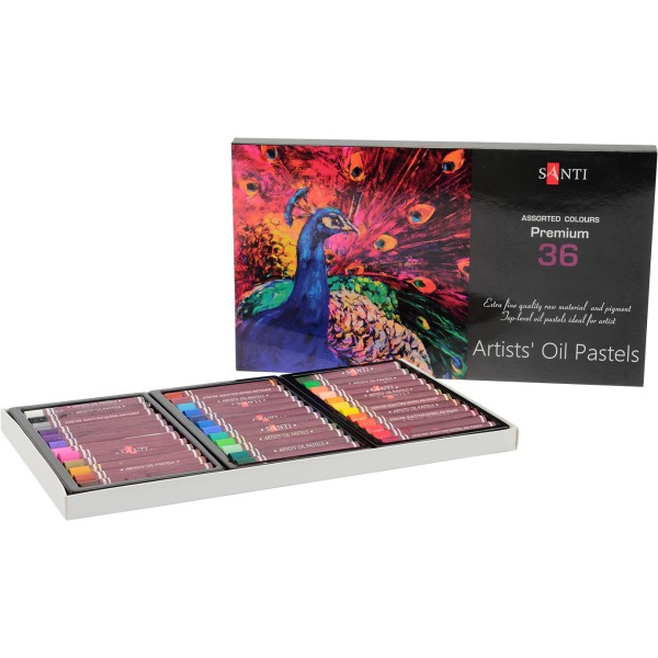 Пастель масляная Santi 36 цветов 353188