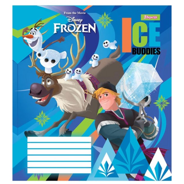 Зошит 12 аркушів лінія 1 Вересня Frozen (25) (500) 763368