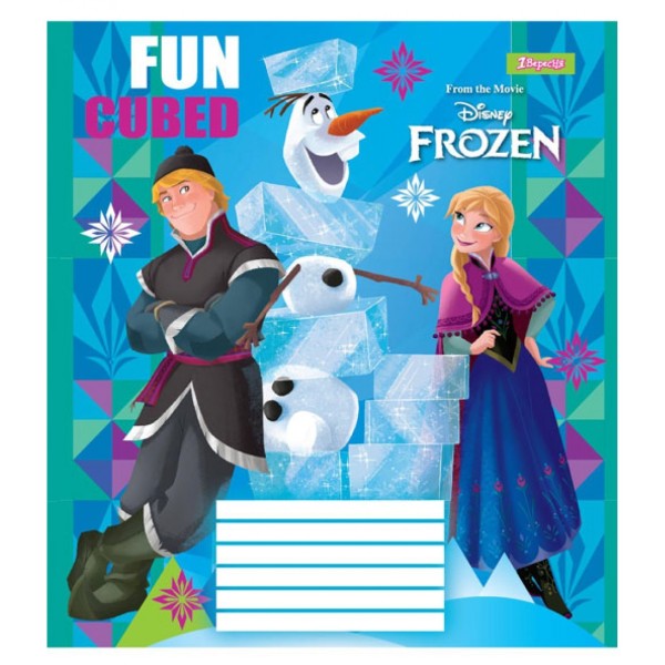 Зошит 12 аркушів лінія 1 Вересня Frozen (25) (500) 763368